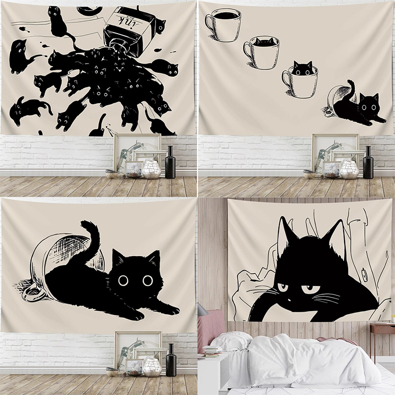 Home Gym Decor - Ins stijl hangende doek schattig wanddecoratie