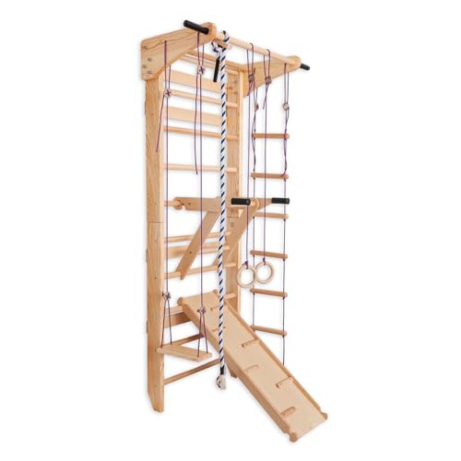 Gymnastic Rings Wooden - Zweedse ladderwandrekken voor thuisgebruik, van massief