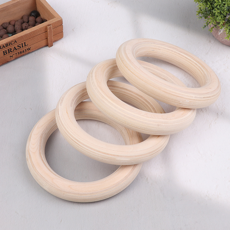 Gymnastic Rings Wooden - 2 stks/paren Draagbare Crossfit Gymnastiek Ringen