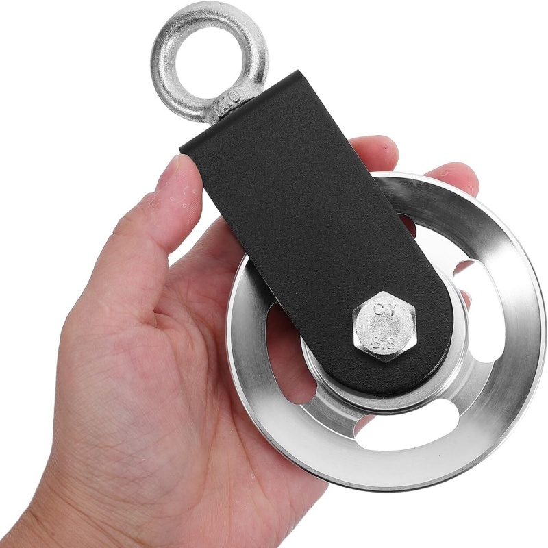 Home Gym Diy Pulley System - 1Pc Aluminium Kabel Katrol, 88mm Katrolwiel