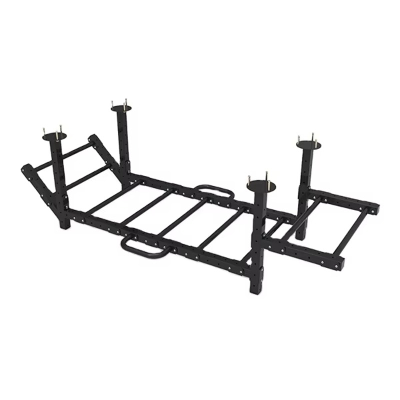 Home Gym Wall Mounted - Wandknevel gemonteerde optrekstang Multi-Grip ladder Chin
