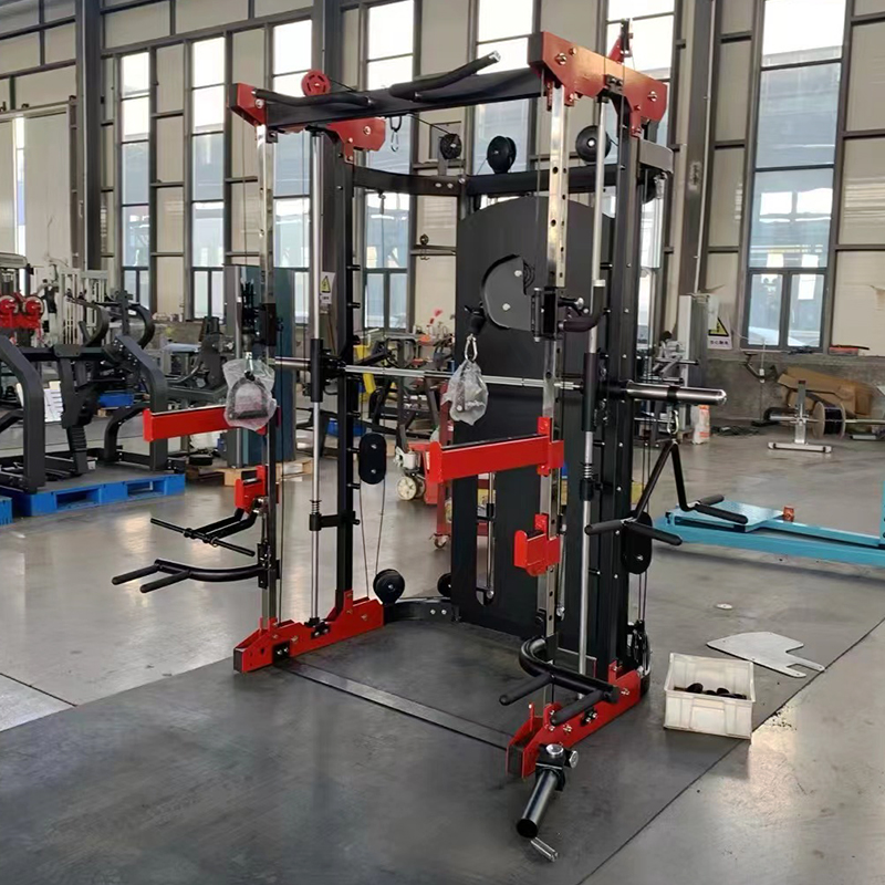 Home Gym Power Rack - Commerciële Multi Smith Machine Fitnessapparatuur Home