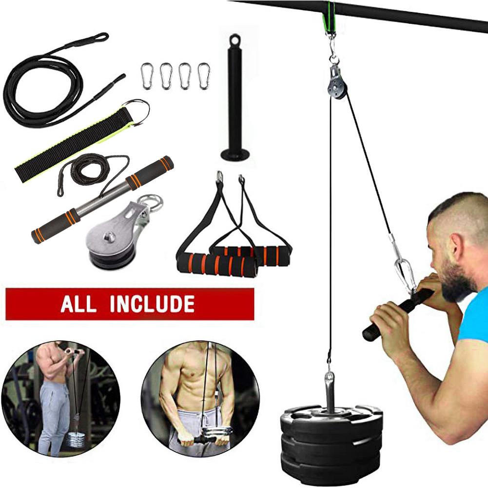 Home Gym Diy Pulley System - Fitness Katrol Kabel Systeem DIY Zware