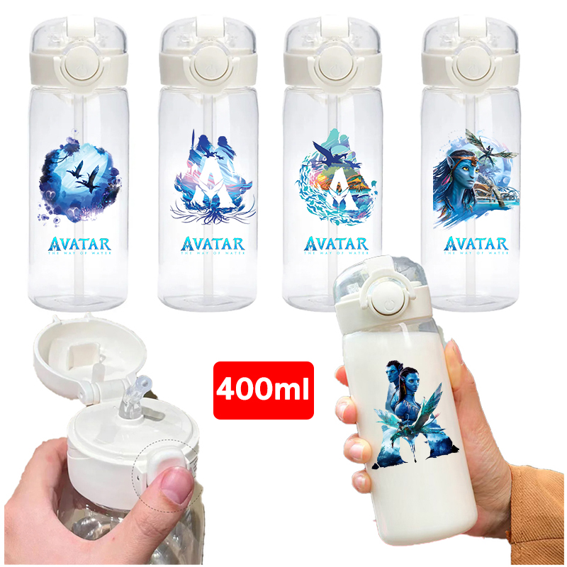 Kettler Home Gym - 400ml Films Avatar Sport Transparante Waterfles