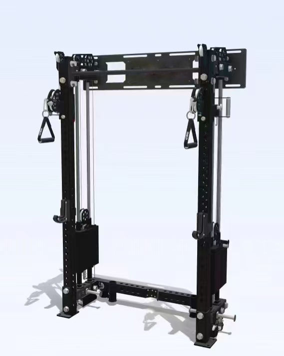 Home Gym Folding Rack - Fitnessapparatuur Multifunctionele apparatuur Power Squat Rack