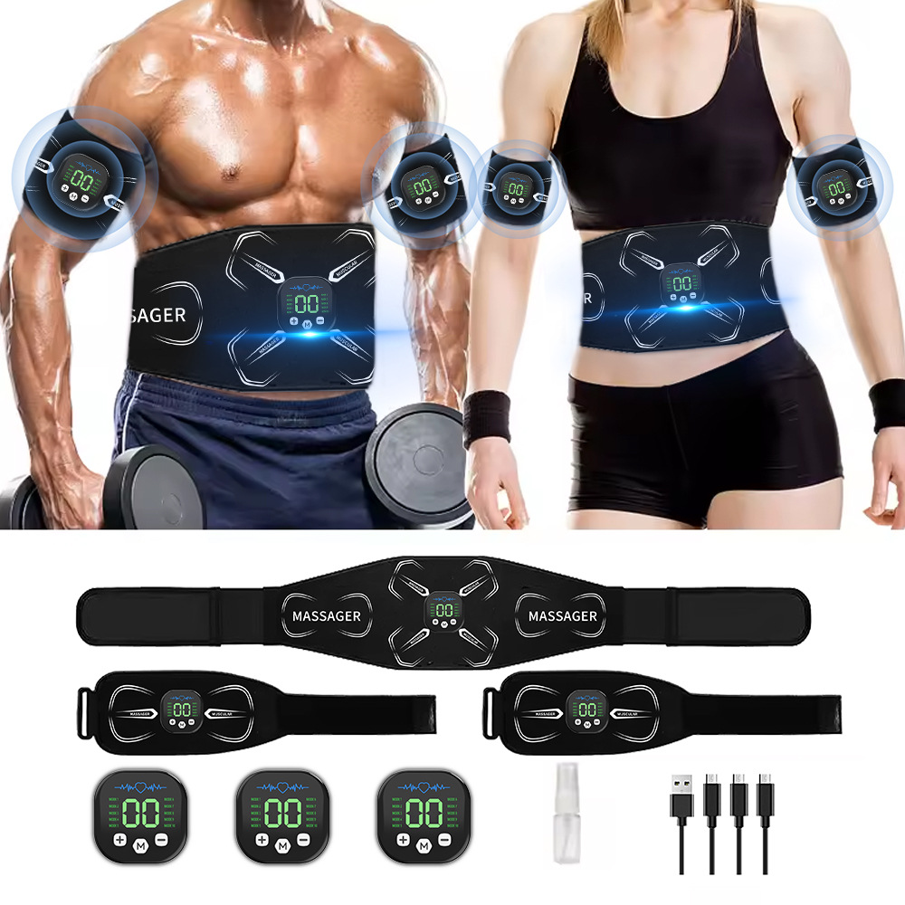 Home Gym Mini - EMS Spierstimulator Buiktrainer Abs Toner Arm