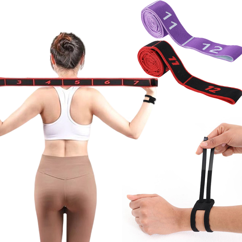 Home Gym Guide - 1 paar polsbrace 12 lus genummerde