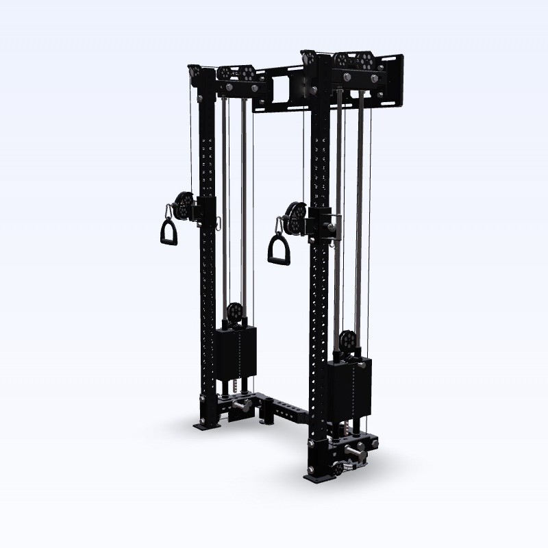 Home Gym Folding Rack - Fitnessapparatuur Multifunctionele fitnessapparatuur Power Squat Rack