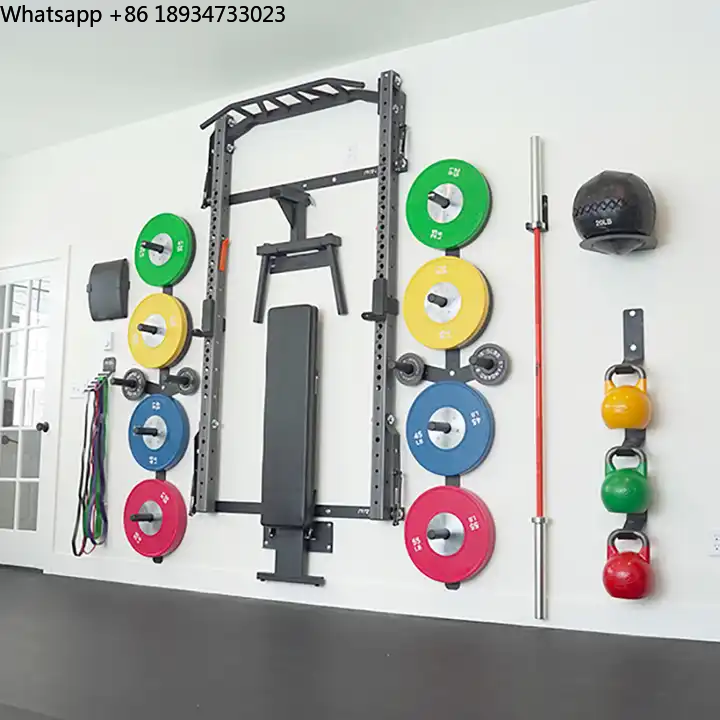 Home Gym Folding Rack - Home Gym Apparatuur Smith Barbell Hanger