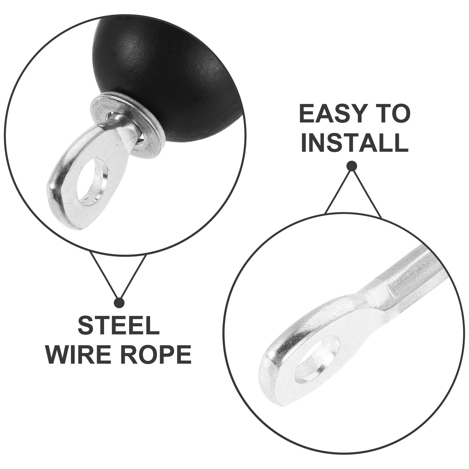 Vervangende stalen draadkabel  - Home Gym Diy Pulley System recensie en prijs