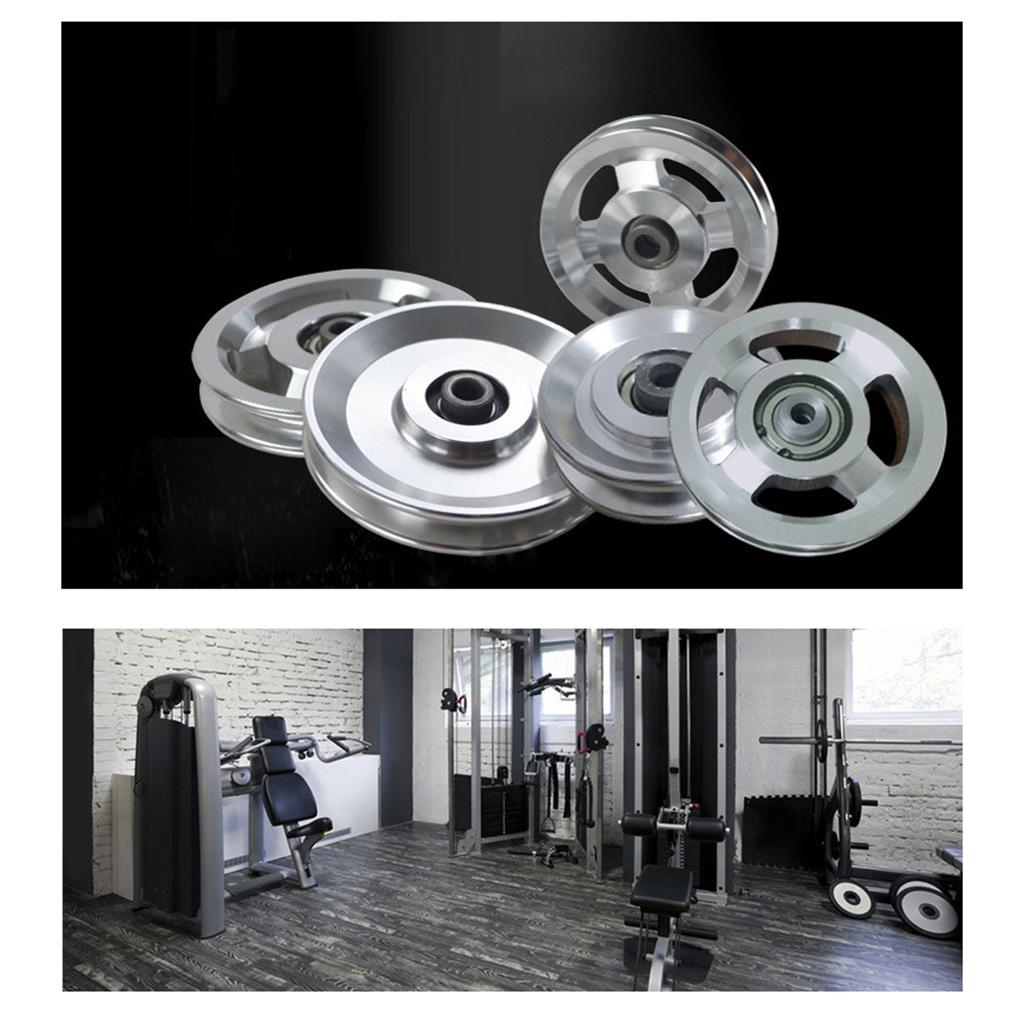 Aluminium katrolrol, touwgelei - Home Gym Diy Pulley System recensie en prijs