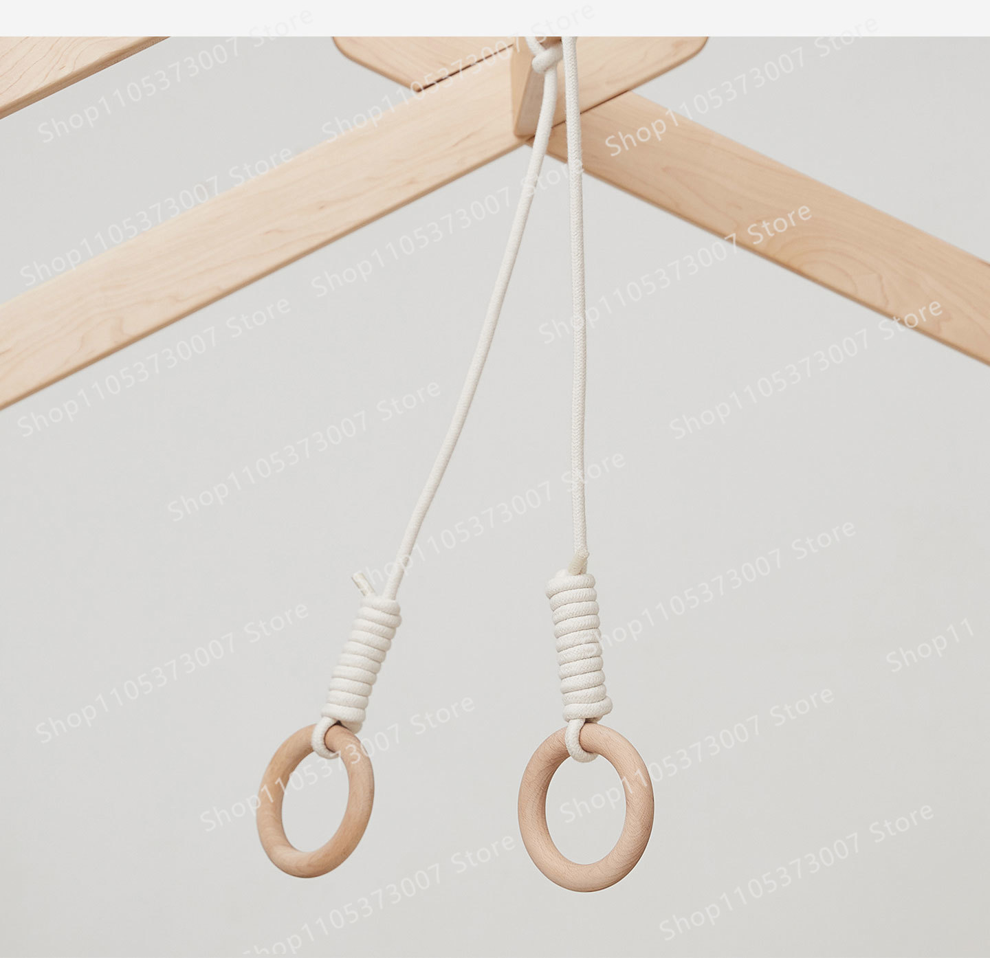 Bedhangringen, massief houten  - Gymnastic Rings Wooden recensie en prijs