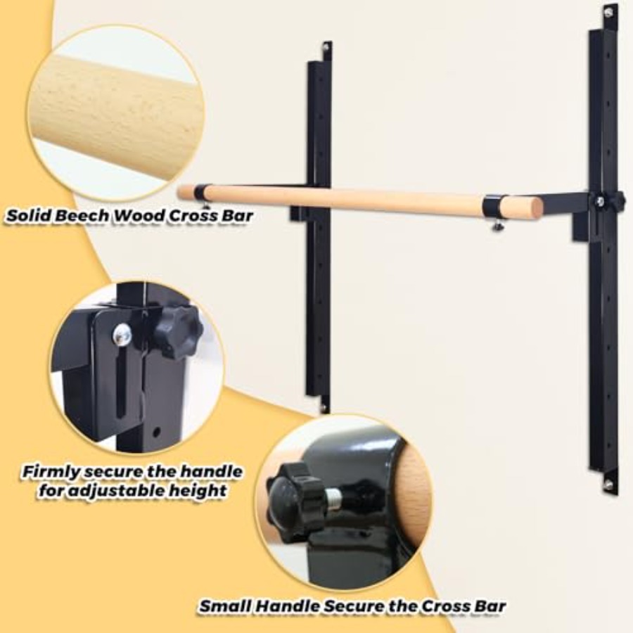 Wandbevestigde balletbar, 4ft/ - Home Gym Wall Mounted recensie en prijs