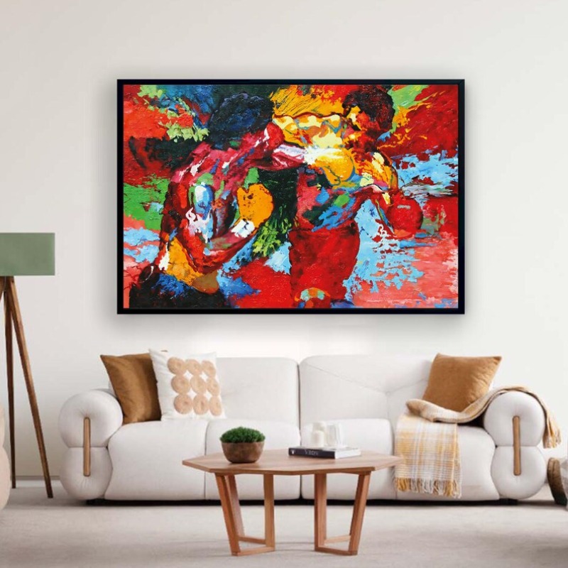 Graffiti Abstract Kleurrijke B - Home Gym Interior Design recensie en prijs
