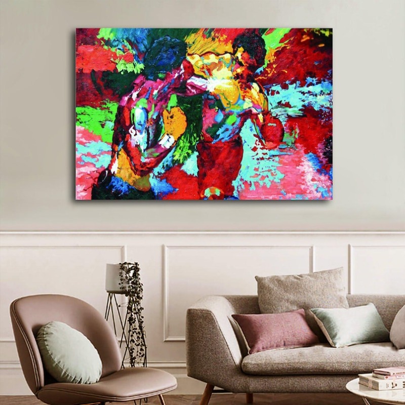 Graffiti Abstract Kleurrijke B - Home Gym Interior Design recensie en prijs