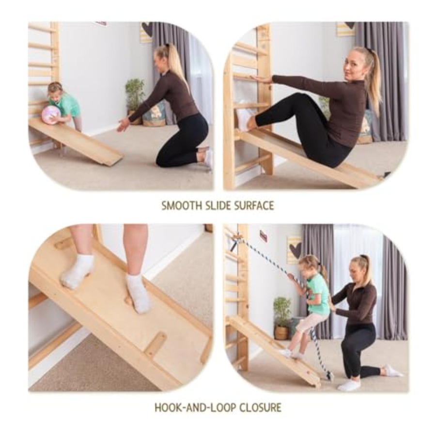 Zweedse ladderwandrekken voor  - Gymnastic Rings Wooden recensie en prijs