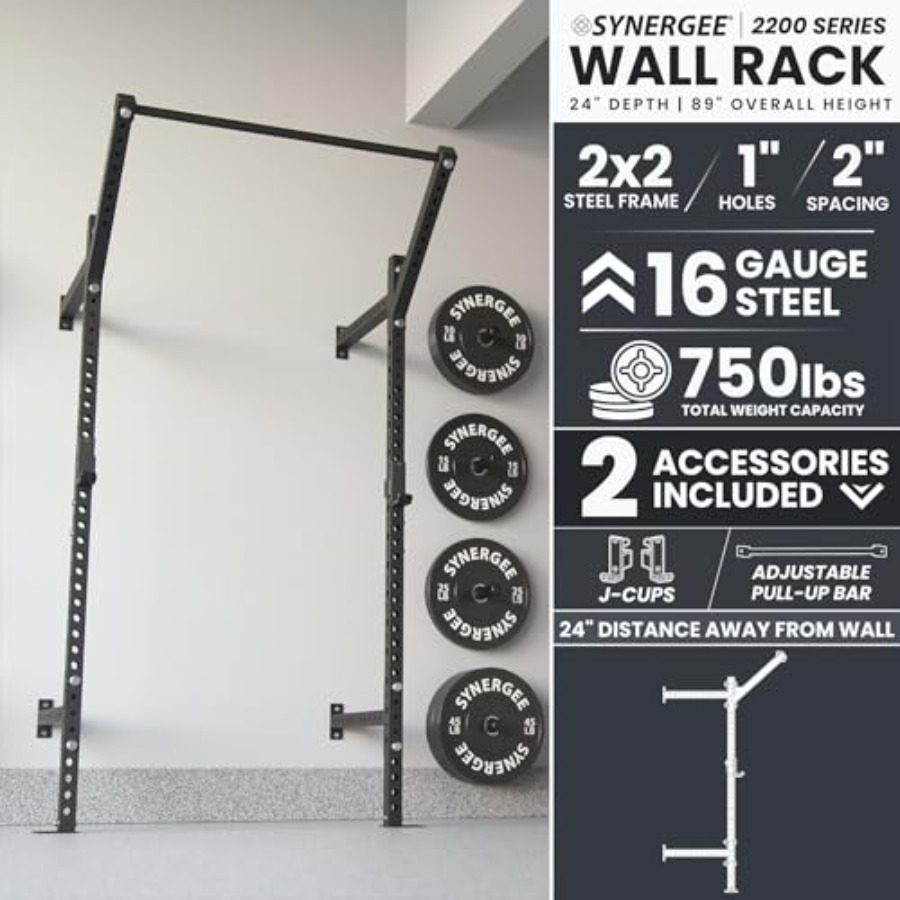 Wandgemonteerde squat rack voo - Home Gym Wall Mounted recensie en prijs