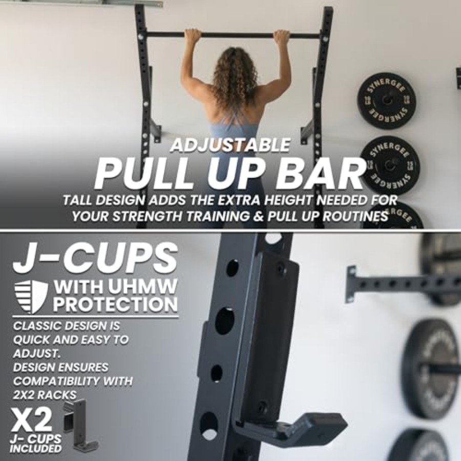 Wandgemonteerde squat rack voo - Home Gym Wall Mounted recensie en prijs