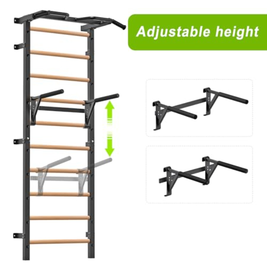 Wandgemonteerde gymnastiekladd - Home Gym Wall Mounted recensie en prijs