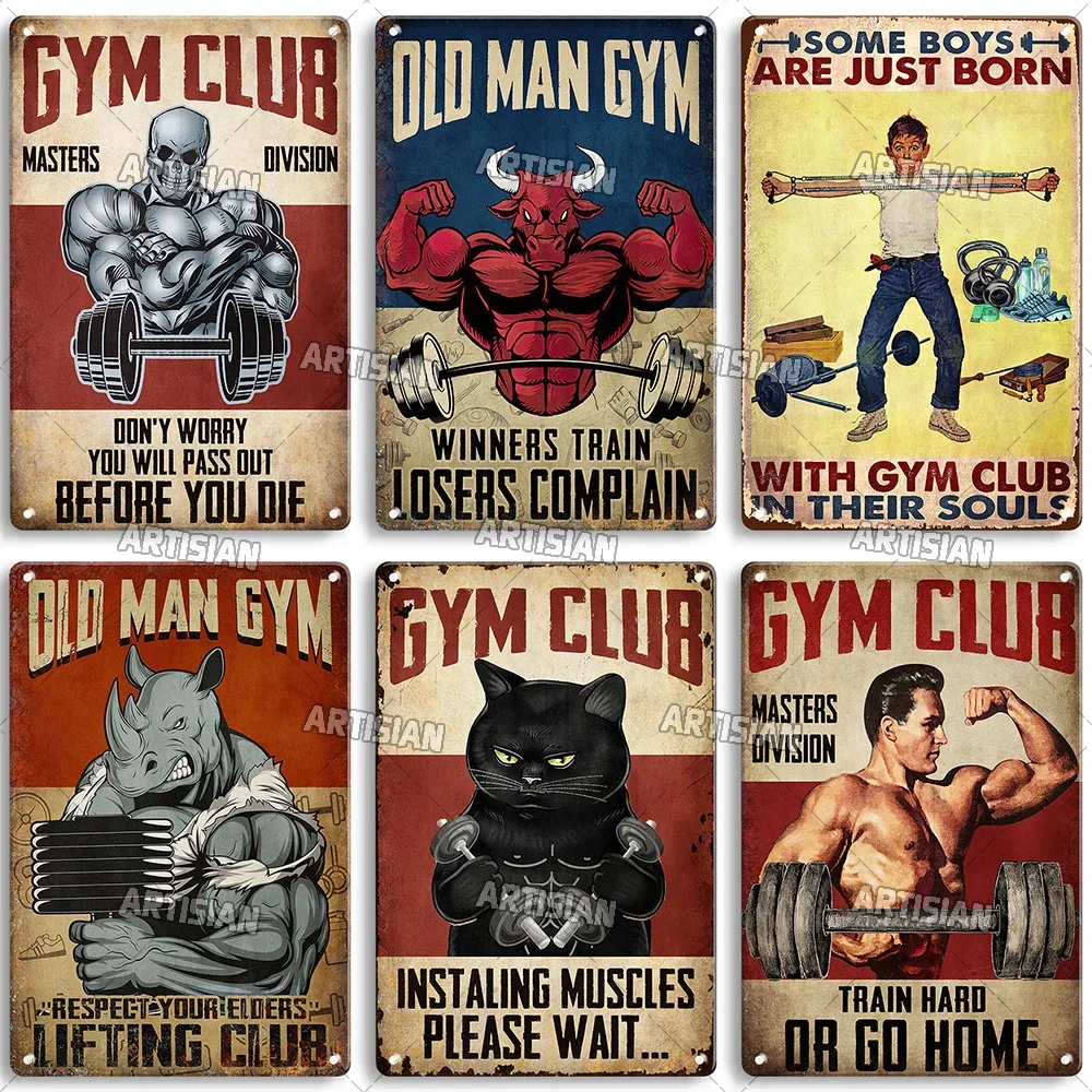 Oudere Mannen Gym Club Inspire - Home Gym Decor recensie en prijs