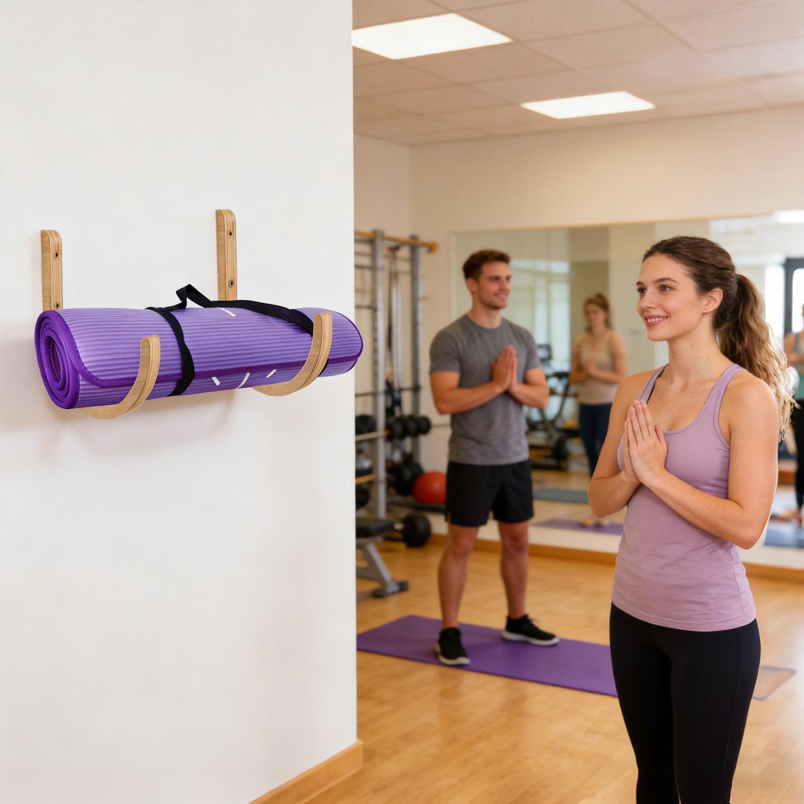 Yogamat opbergrek 2-delig hout - Home Gym Folding Rack recensie en prijs