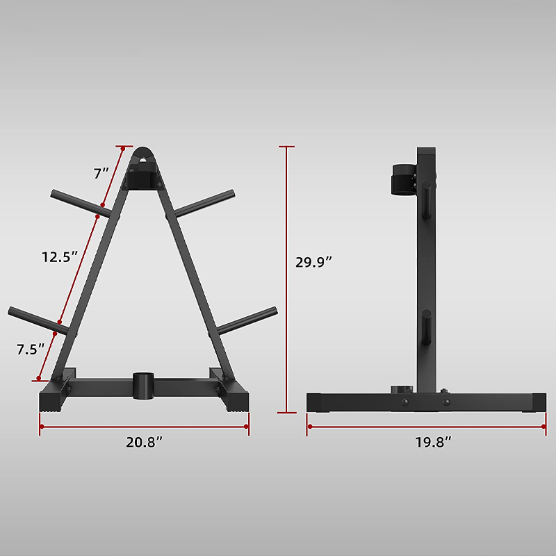 Universele vloer barbell halte - Home Gym Folding Rack recensie en prijs