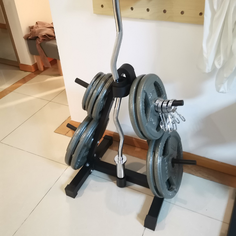 Universele vloer barbell halte - Home Gym Folding Rack recensie en prijs