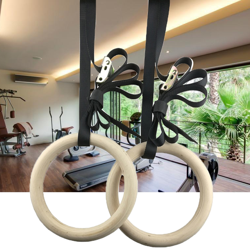 Fitnessgymnastiekringen met ve - Gymnastic Rings Wooden recensie en prijs