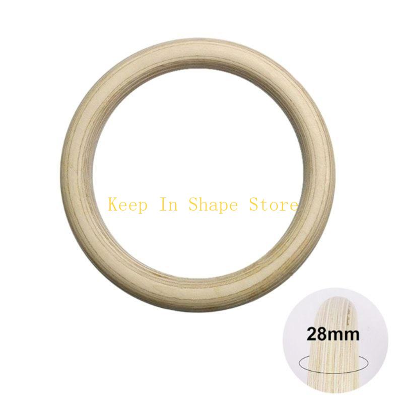 U1JC 1Pc Fitness Heavy Duty Gy - Gymnastic Rings Wooden recensie en prijs