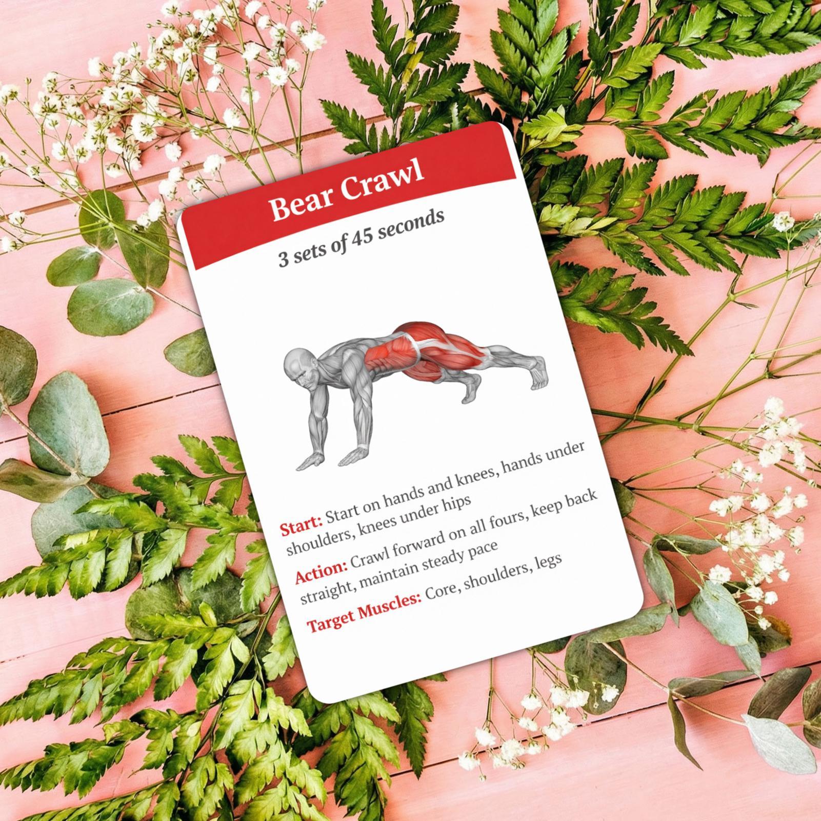 Workout-kaarten, 36 stuks, dra - Home Gym Guide recensie en prijs
