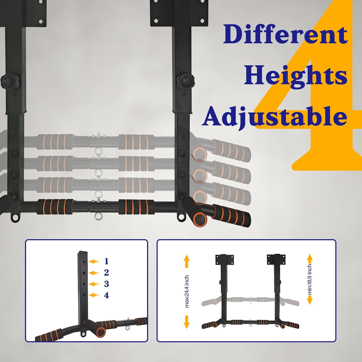 Multifunctionele Dip Station W - Home Gym Wall Mounted recensie en prijs