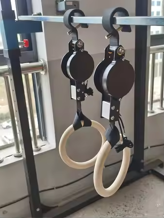 Berken Fitnessringen Hoge drag - Gymnastic Rings Wooden recensie en prijs