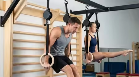 Berken Fitnessringen Hoge drag - Gymnastic Rings Wooden recensie en prijs