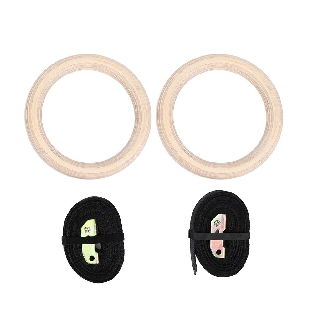 Fitnesstraining Gymnastiekring - Gymnastic Rings Wooden recensie en prijs