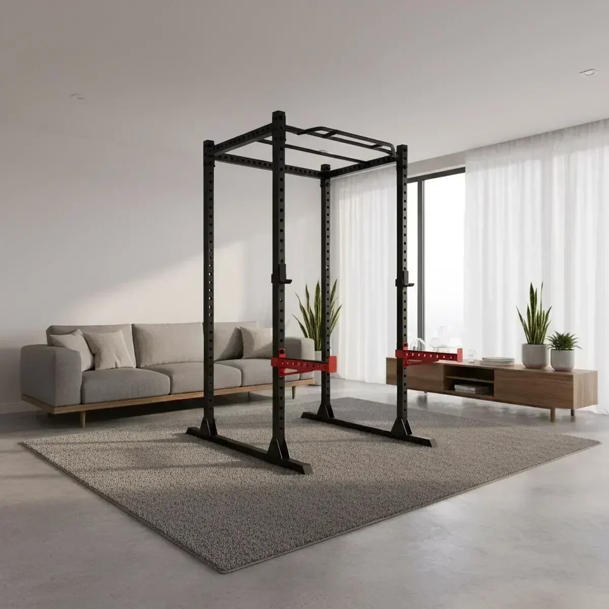 Verstelbaar Home Gym Squat Rac - Home Gym Power Rack recensie en prijs