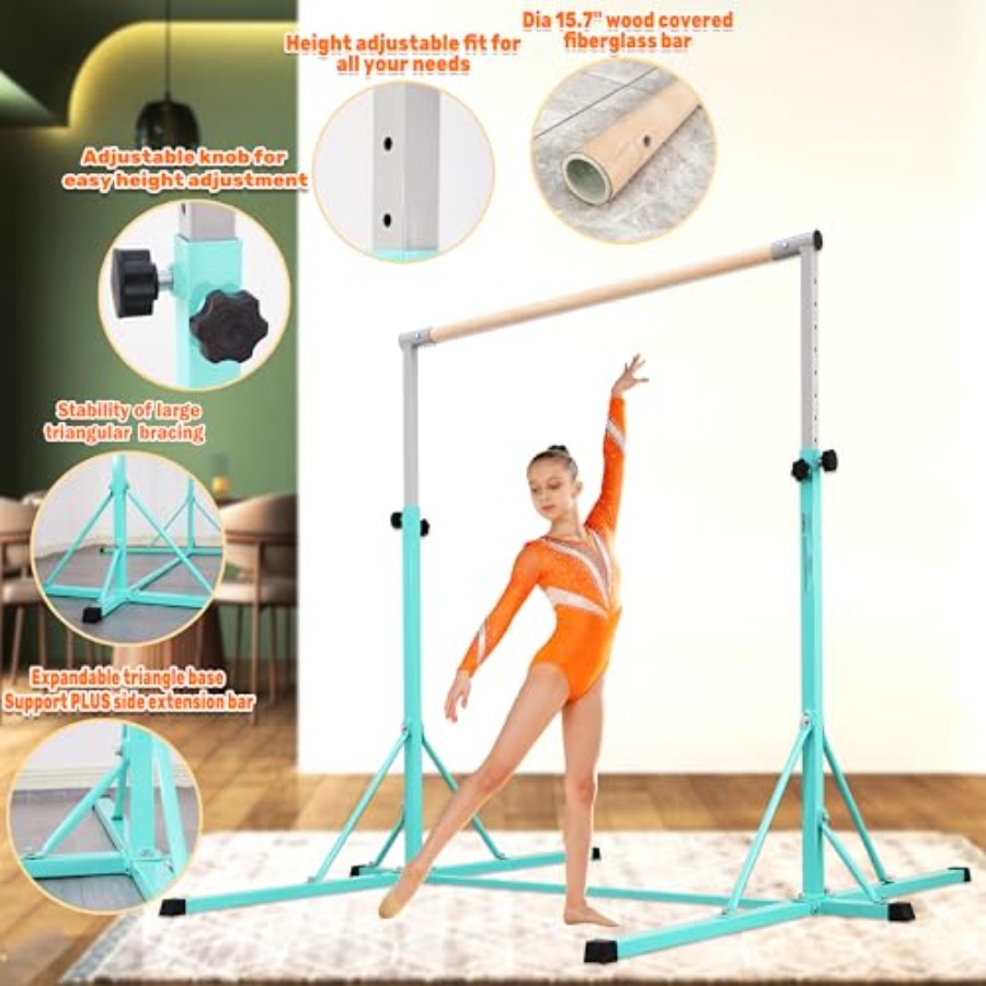 Gymnastiekstang voor thuisgymt - Gymnastic Rings Wooden recensie en prijs