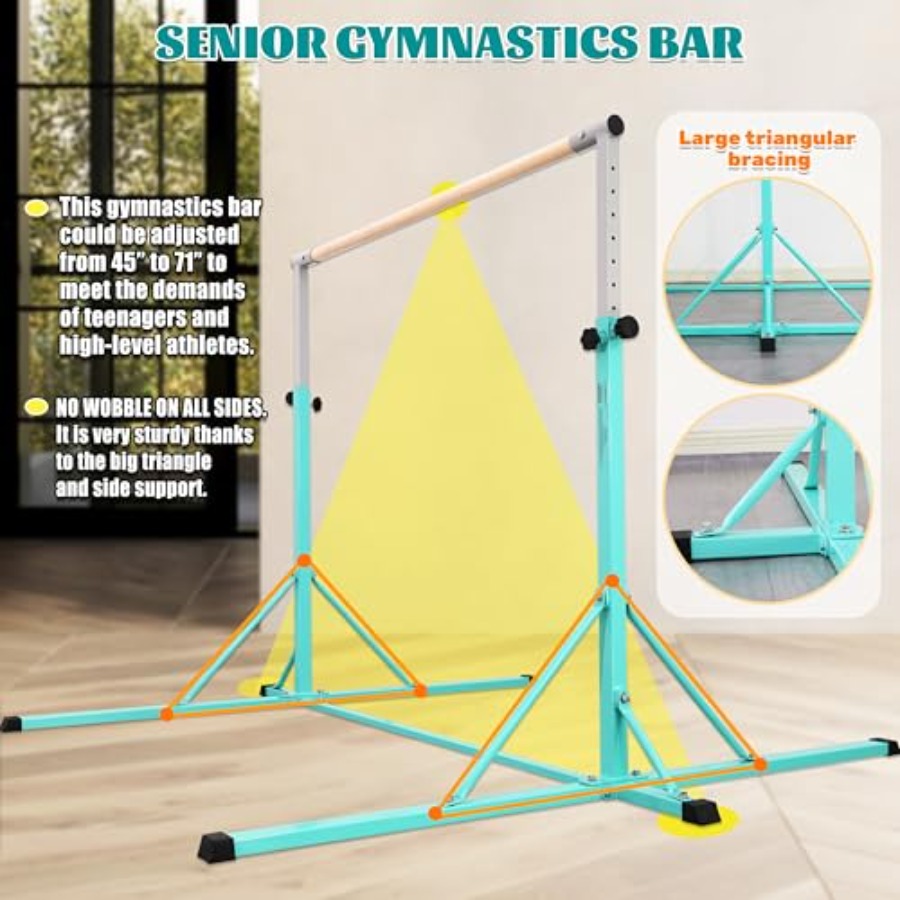 Gymnastiekstang voor thuisgymt - Gymnastic Rings Wooden recensie en prijs