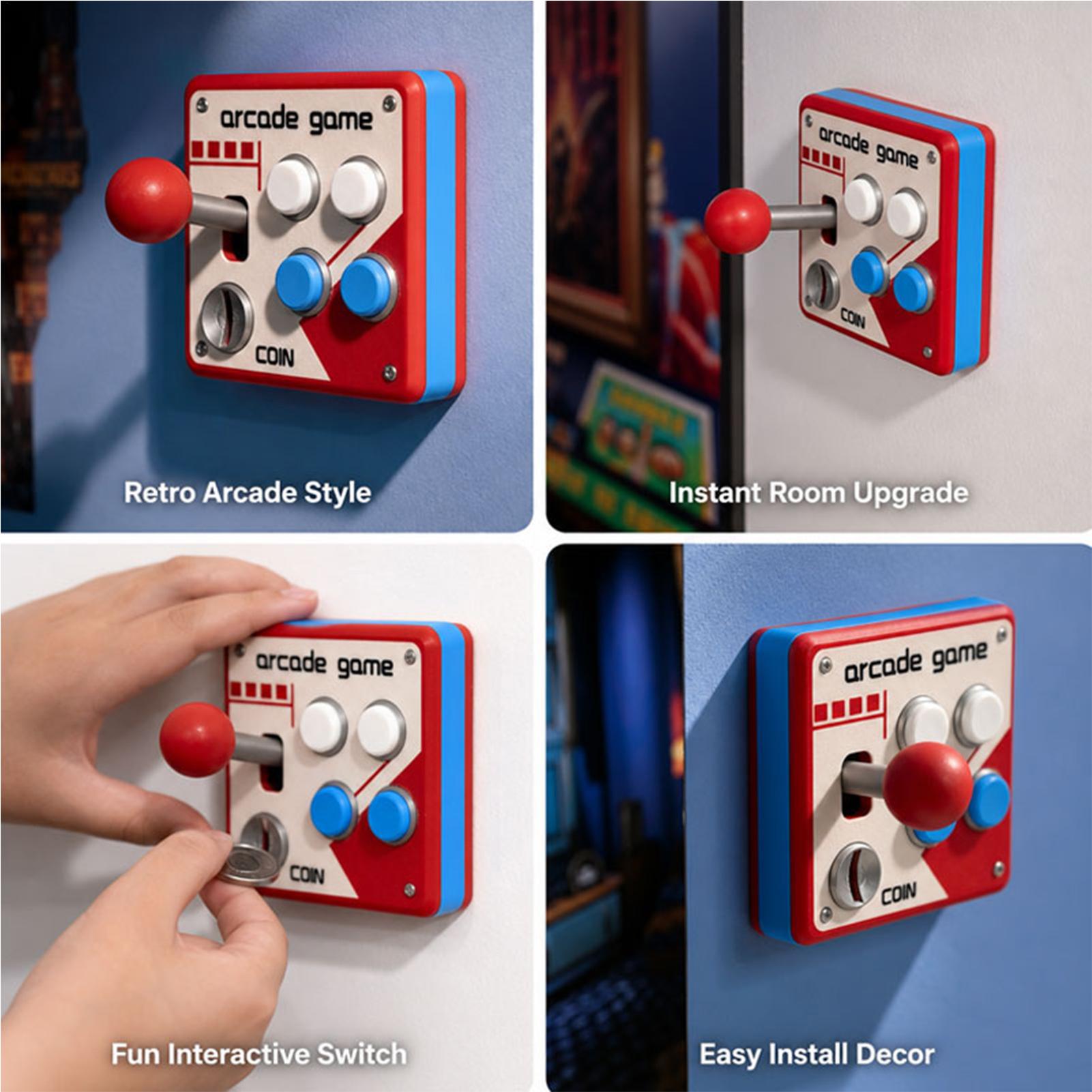 Creatieve Retro Arcade Game Li - Home Gym Decor recensie en prijs