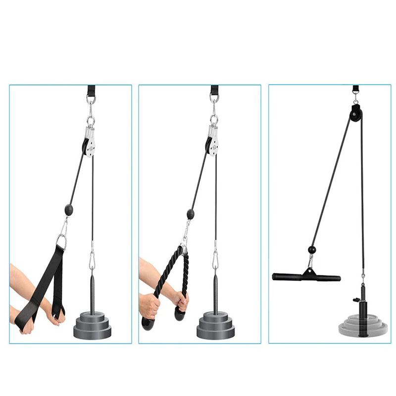 Silent Gym Kabel Katrol Systee - Home Gym Diy Pulley System recensie en prijs