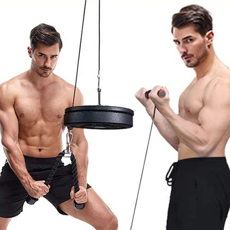 Silent Gym Kabel Katrol Systee - Home Gym Diy Pulley System recensie en prijs