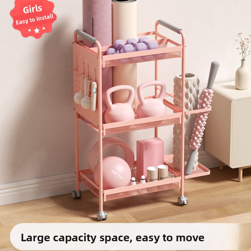 Minimalistische ijzeren opberg - Home Gym Folding Rack recensie en prijs