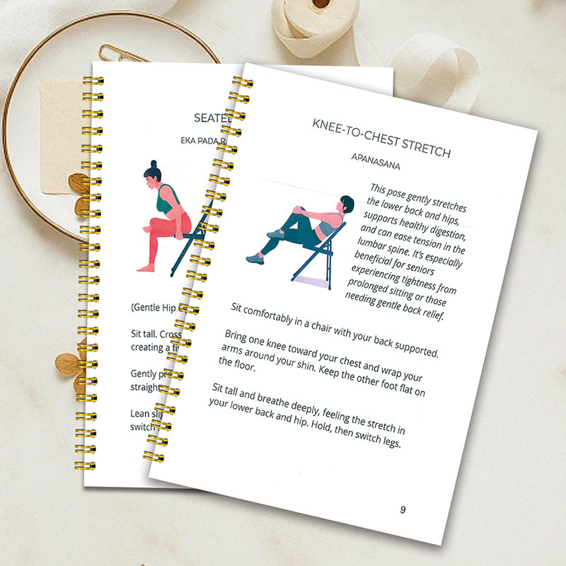 30 dagen stoelyoga-afvaldagboe - Home Gym Guide recensie en prijs