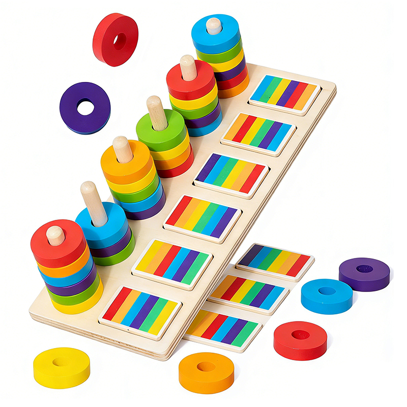 Montessori Geheugentraining Kl - Gymnastic Rings Wooden recensie en prijs