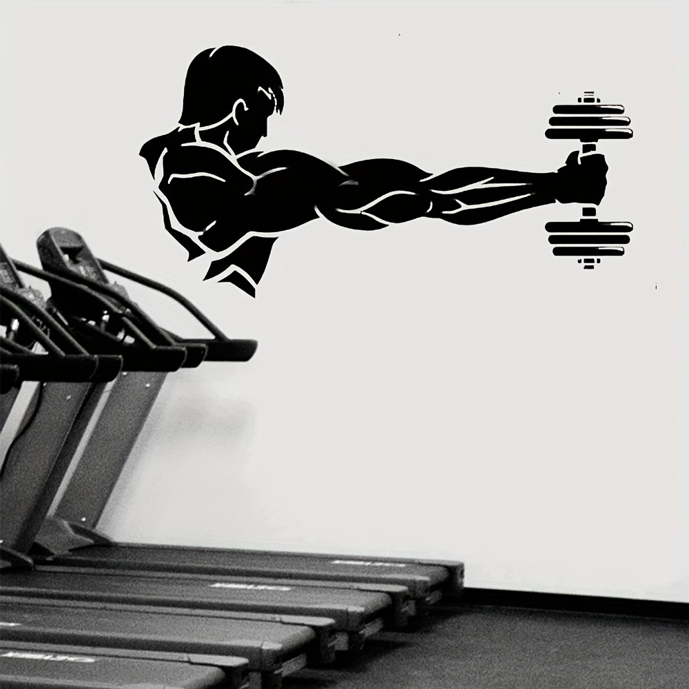 Fitness Home Decor Vinyl Muurs - Home Gym Interior Design recensie en prijs