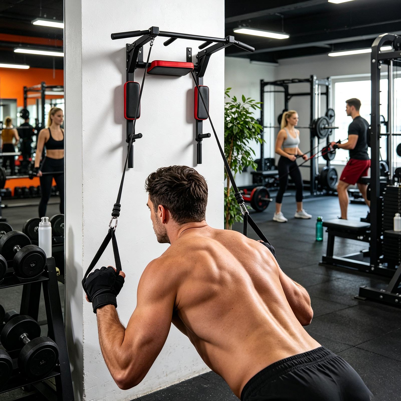 Wandmontage Pull-up Bar Fitnes - Home Gym Wall Mounted recensie en prijs